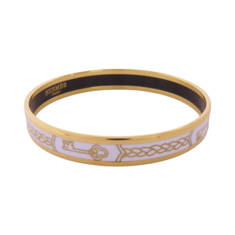 HERMES 金屬/琺瑯Emallie Bangle手鐲-2
