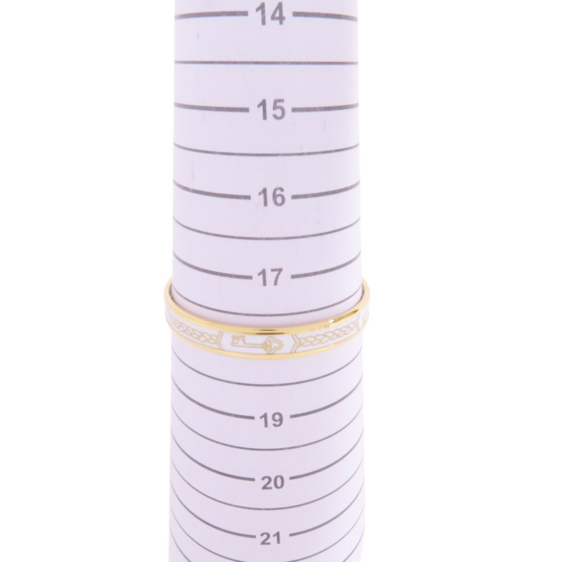 HERMES 金屬/琺瑯Emallie Bangle手鐲-9