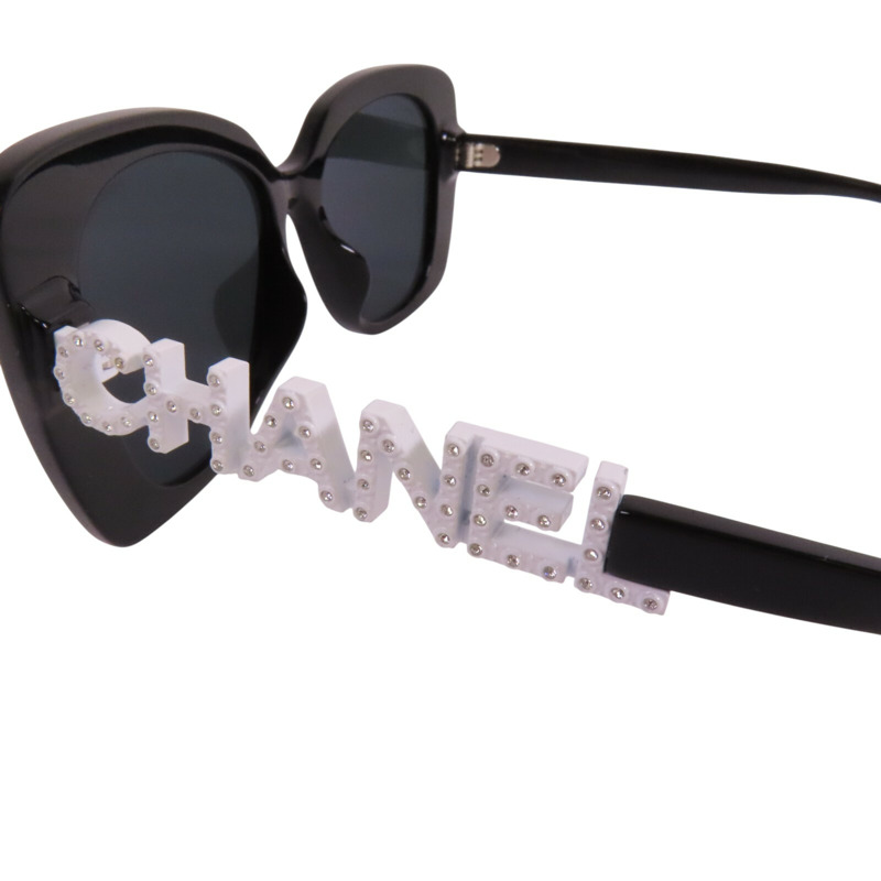 CHANEL PVC/水鑽Sunglasses太陽眼鏡-3