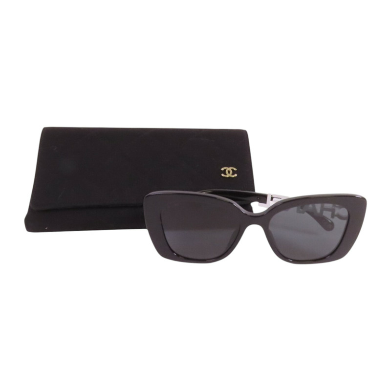 CHANEL PVC/水鑽Sunglasses太陽眼鏡-9