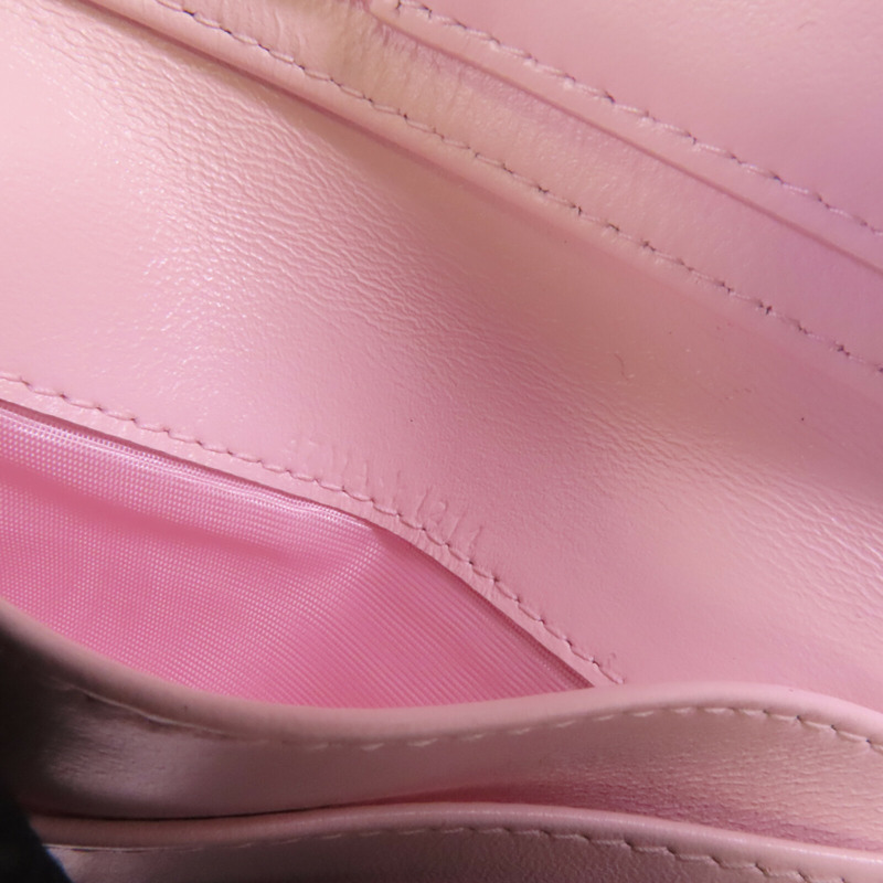 Dior 羊皮皮革Dioramour Dior Short Wallet金扣短錢包-7