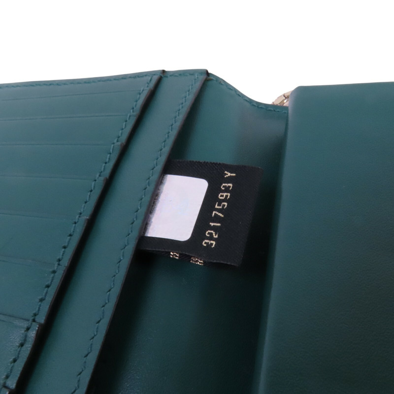 BVLGARI 牛皮皮革Chain Shoulder Bag金扣鏈帶肩背袋-8