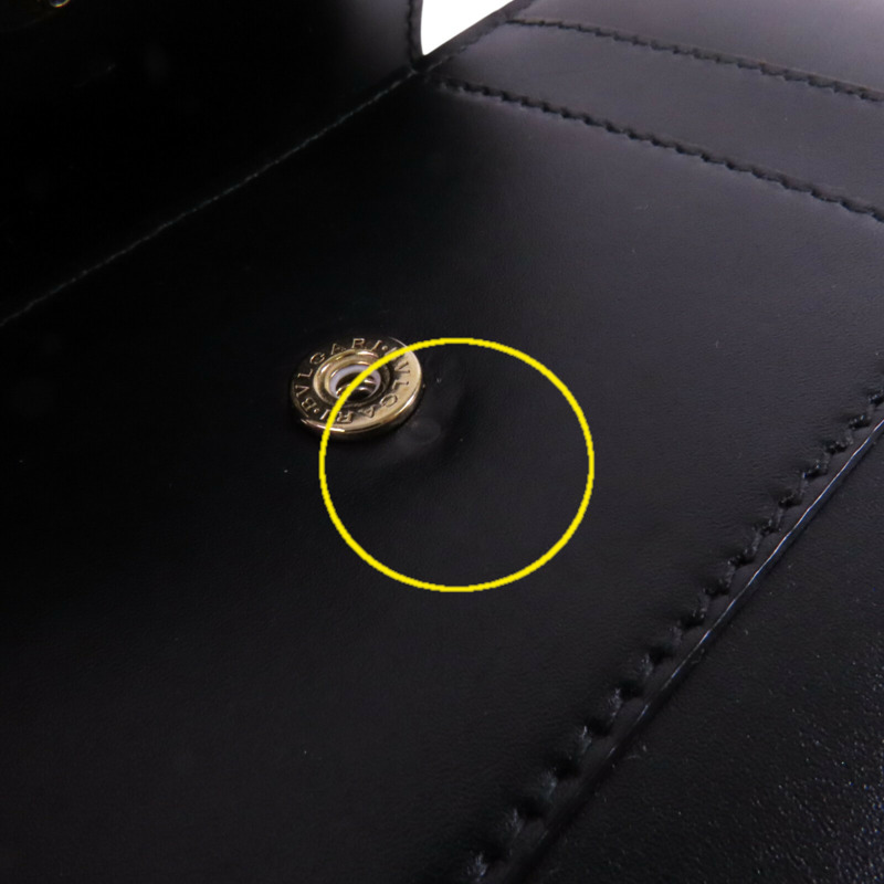 BVLGARI 牛皮皮革Chain Shoulder Bag金扣鏈帶肩背袋-21