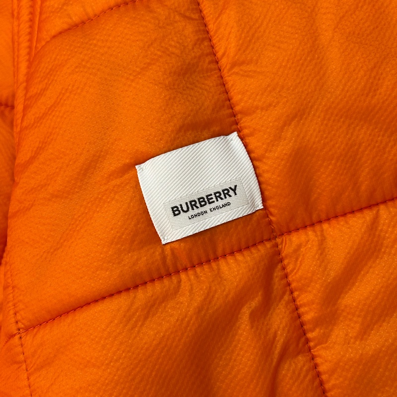 BURBERRY英國男款對比衣袖徽標圖案羊毛飛行夾克/深松柏綠XL-12