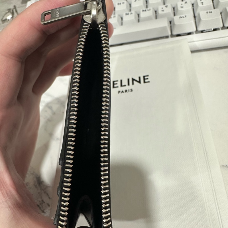 Celine 男 名片夾 小零錢包 日本大阪專櫃購入-3