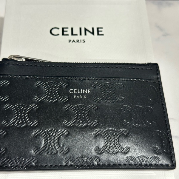 Celine 男 名片夾 小零錢包 日本大阪專櫃購入-5