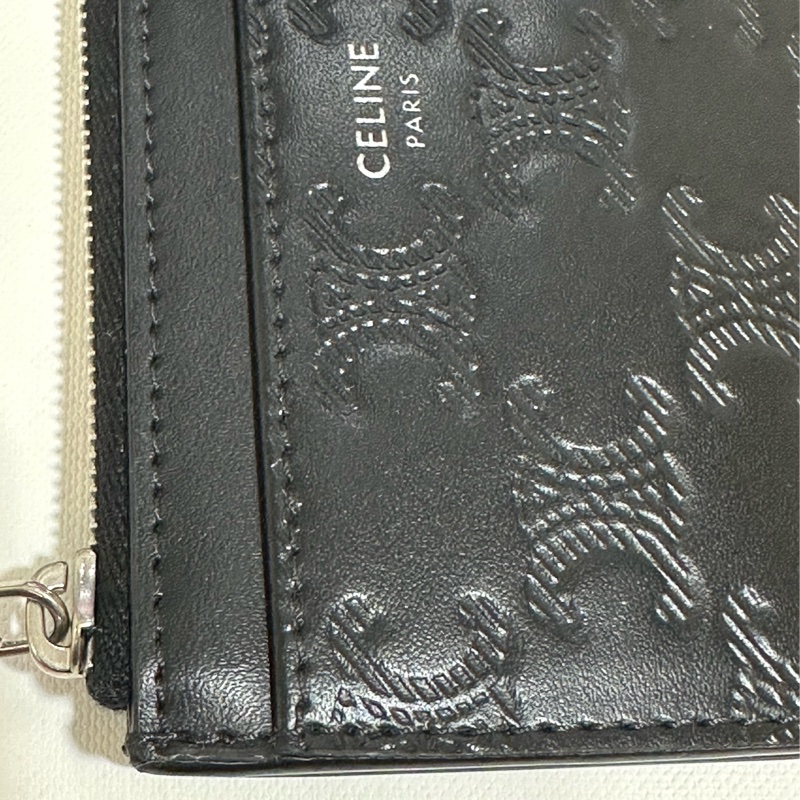 Celine 男 名片夾 小零錢包 日本大阪專櫃購入-7