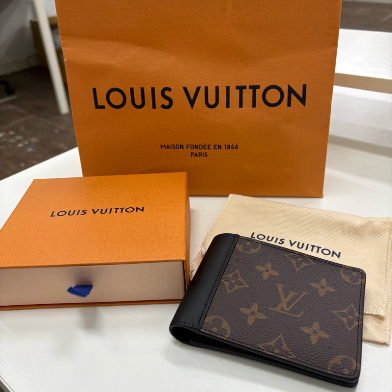 Louis Vuitton 老花皮Multiple 皮夾錢包-0