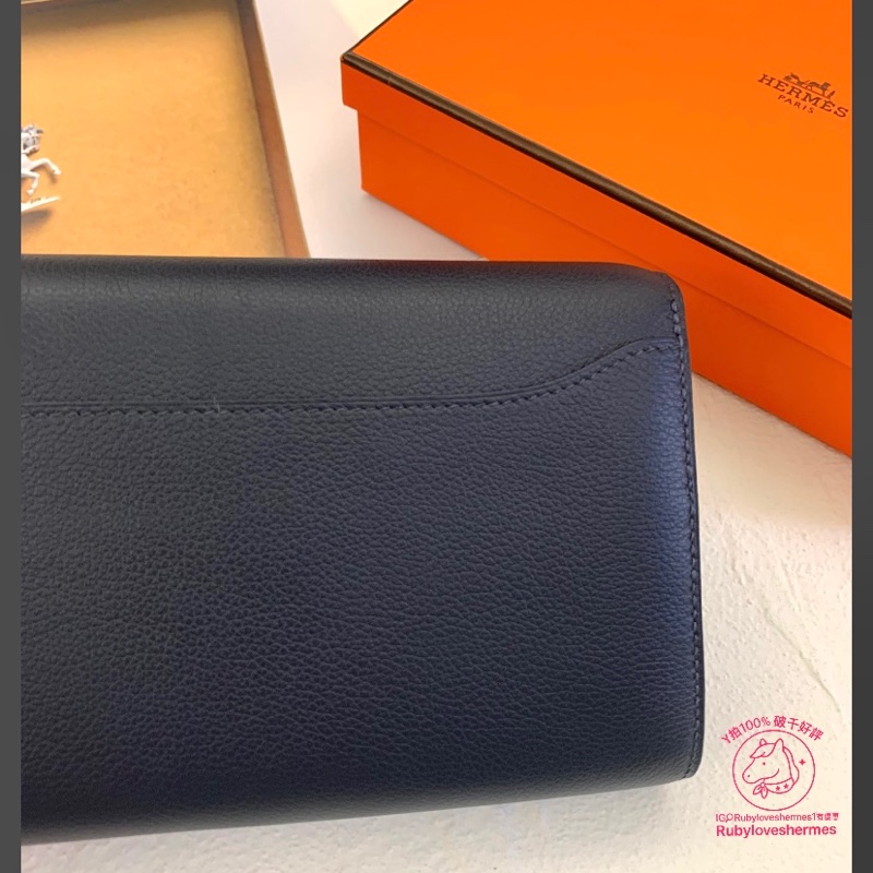 Rubyloveshermes1愛馬仕Constance to go午夜藍銀釦hermes woc-6
