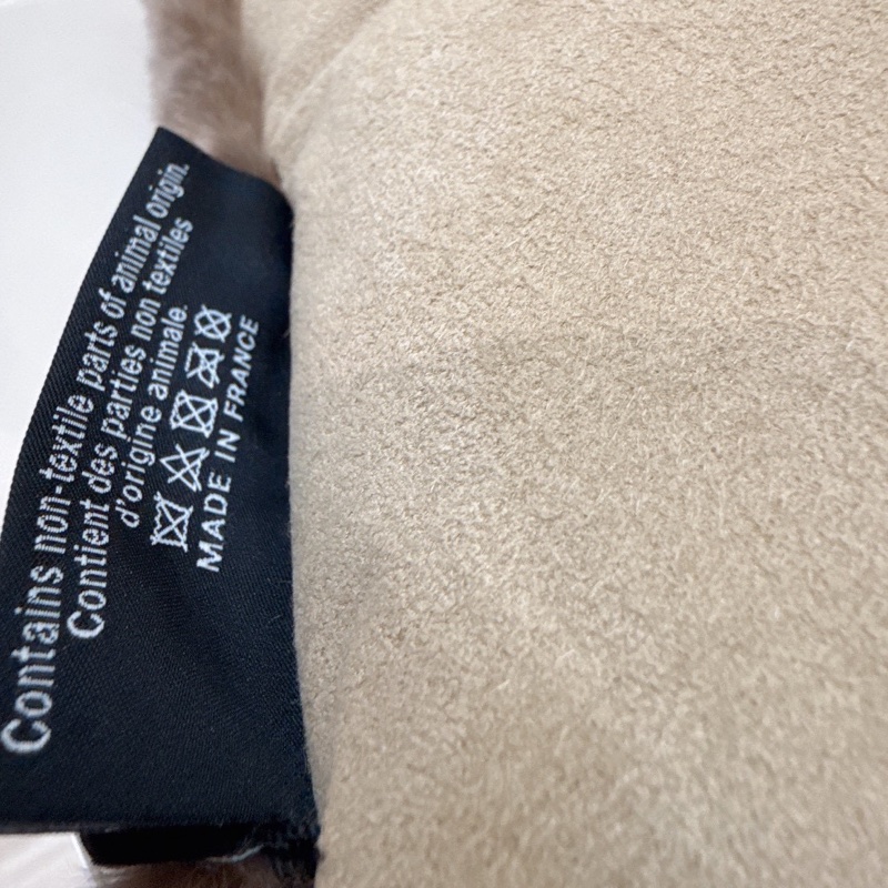 CHANEL 長方形兔毛靠枕枕頭-7