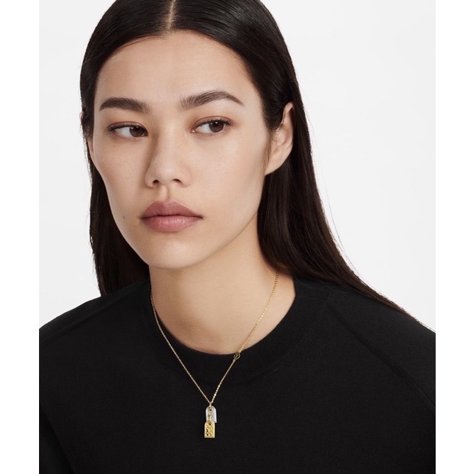 LVnanogram雙吊牌項鍊-6