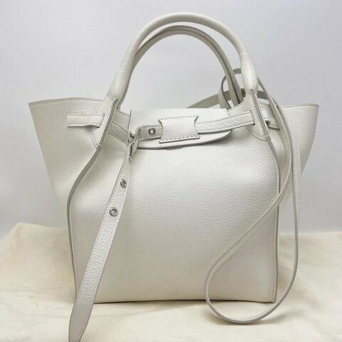 CELINE bigbag系列白色手提肩背包24*26*22 98新配件塵袋