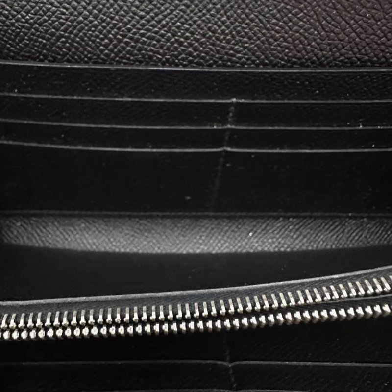 HERMES 黑銀kelly長款錢包 20*11*2. 98新配件塵袋-1