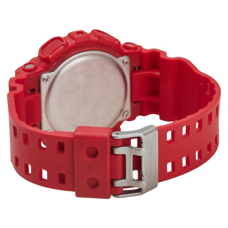 卡西歐藍紅系列男士石英錶 GA-110AC-4AJF，石英機芯，樹脂錶背-2