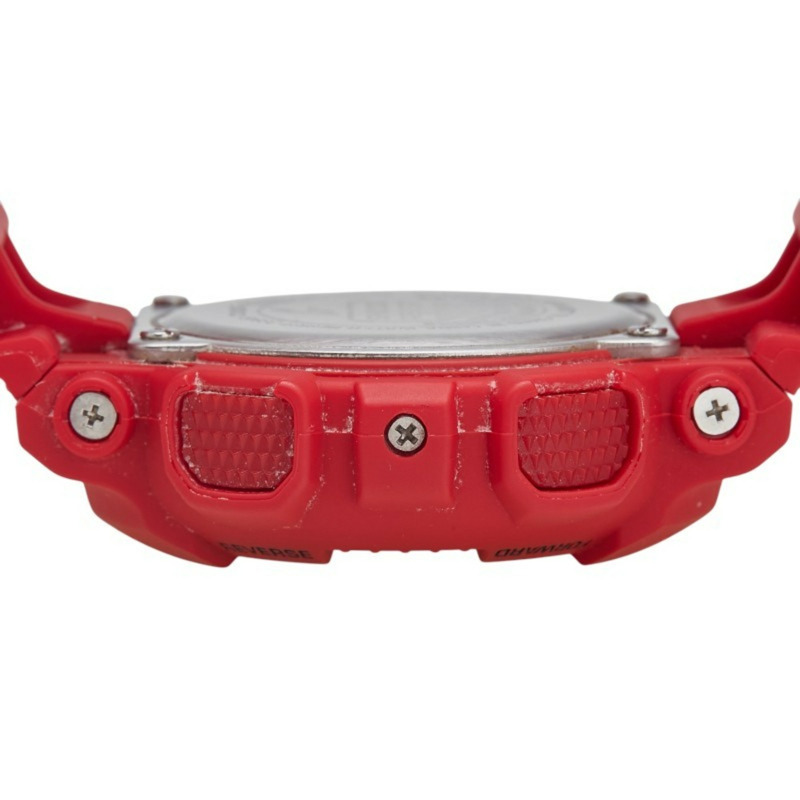 卡西歐藍紅系列男士石英錶 GA-110AC-4AJF，石英機芯，樹脂錶背-4