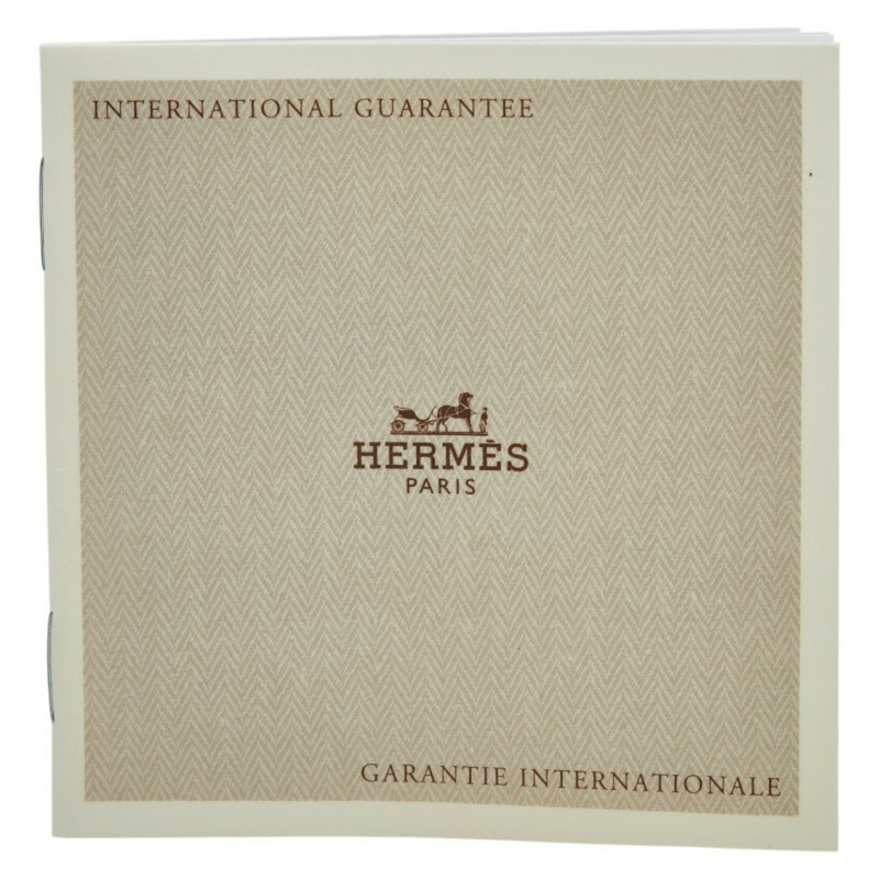 愛馬仕 Cloiseur 腕錶 CR1.220 石英機芯 白色錶盤 不鏽鋼鍍層 女士款-6