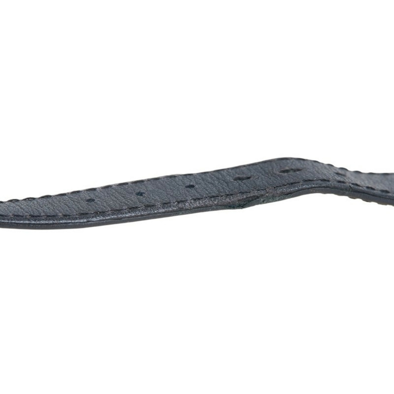 Burberry 女士石英腕錶，白色錶盤，不鏽鋼錶殼和皮革錶帶-7