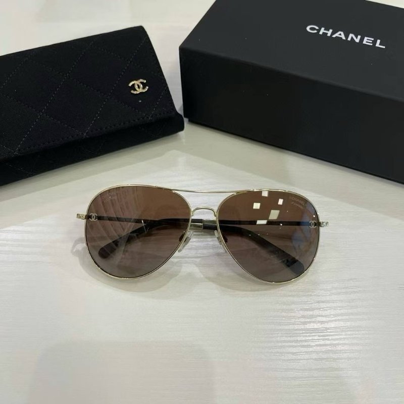 Chanel ch4189 飛行員太陽眼鏡 男女同款 全新全配-2