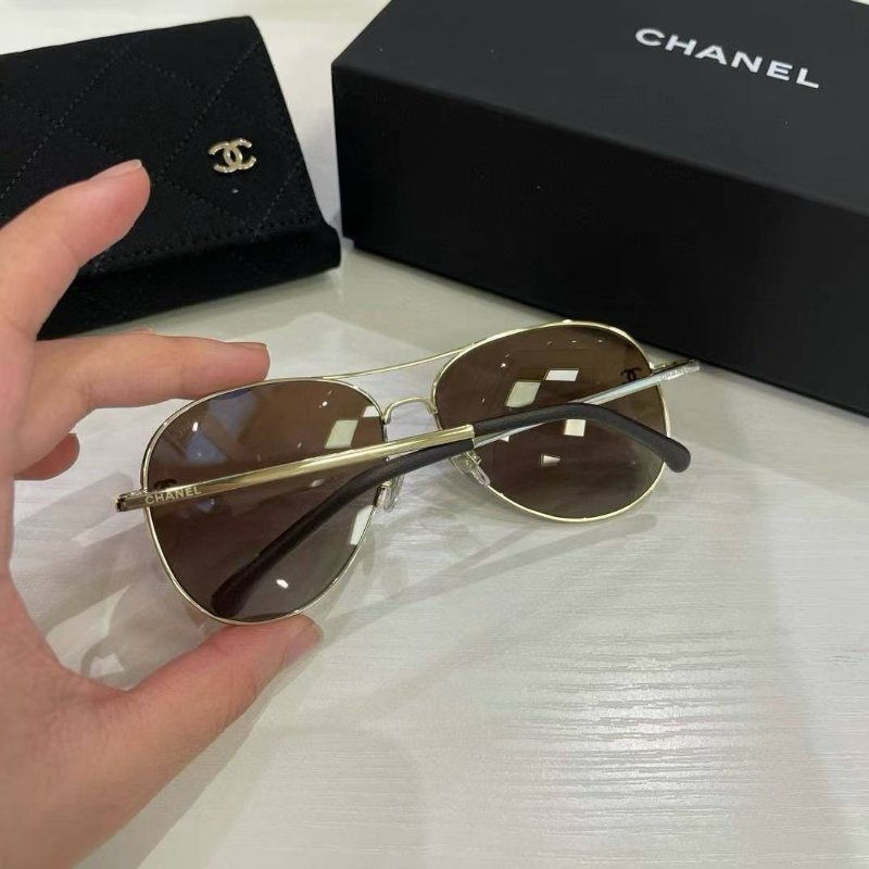 Chanel ch4189 飛行員太陽眼鏡 男女同款 全新全配-5