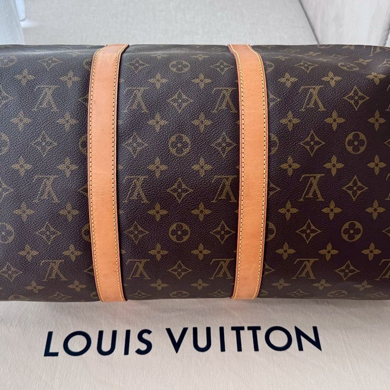 LV Keepall 旅行袋 98新配件塵袋-6