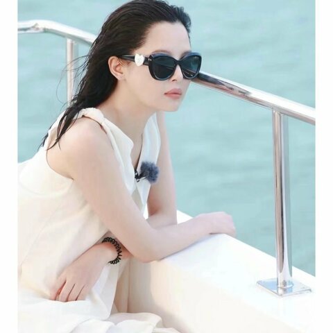 Chanel 黑銀愛心 CH5519 太陽眼鏡 全新全配