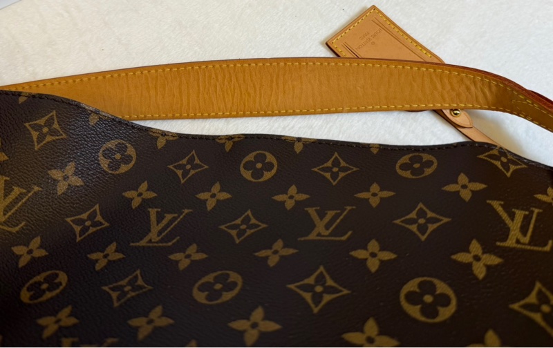 LV graceful 老花手提肩背包-5