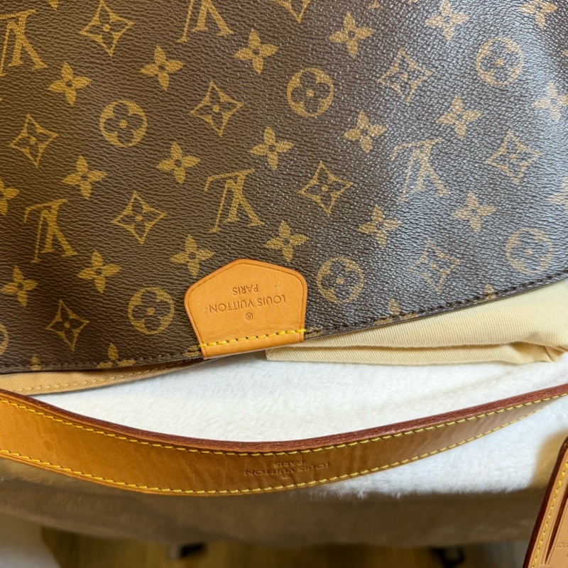 LV graceful 老花手提肩背包-6