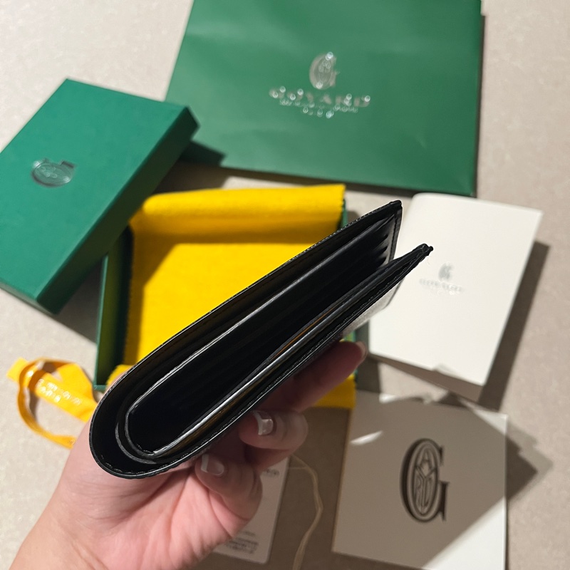全新🤎Goyard經典黑棕八卡短夾-4