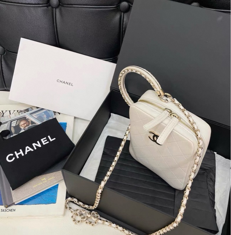 Chanel BAG BOX 晚宴包 白金超貴氣 Jennie同款🔥-4