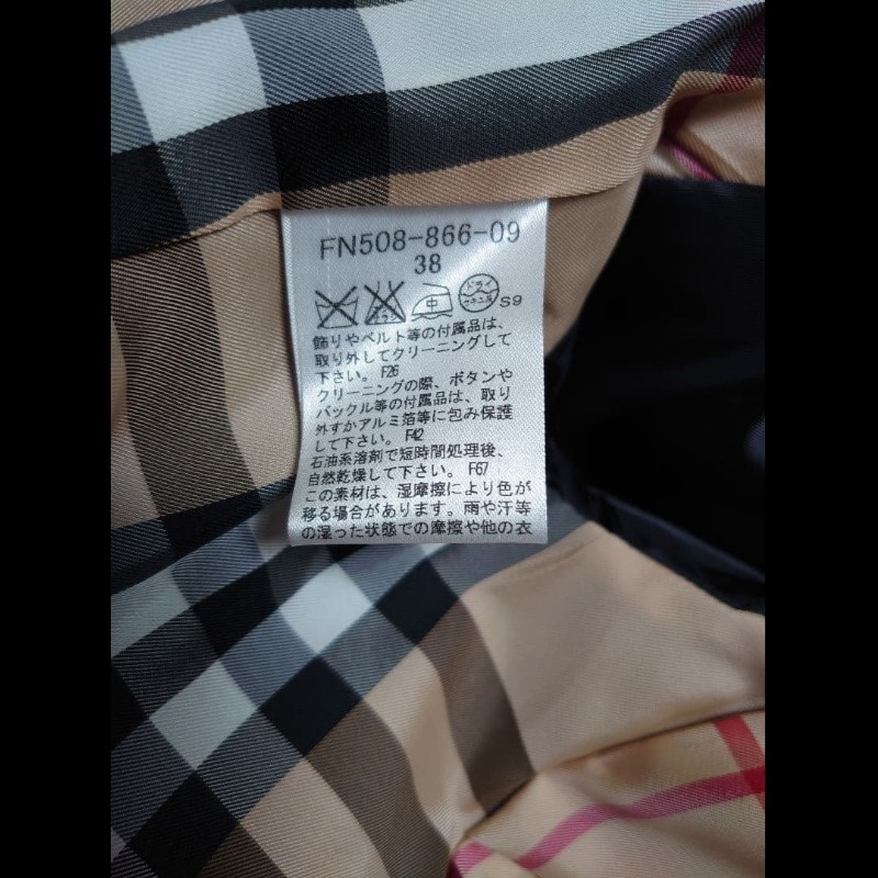 超極美／新品同樣／Burberry時尚女神羊毛大衣-9