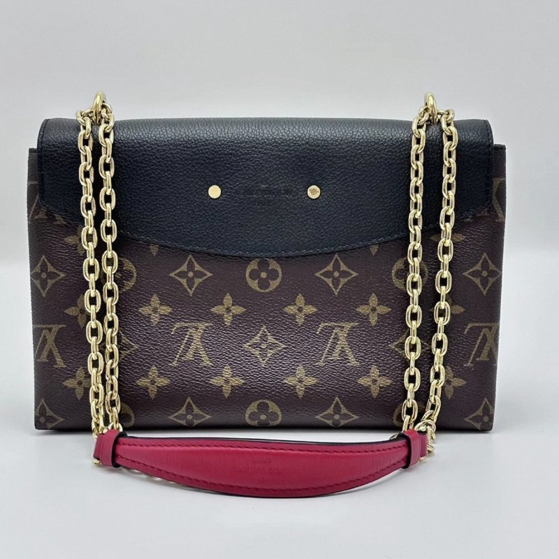 ️LV 老花Saintplacide黑金信封鍊條包26*17*7 98新配件塵袋-4