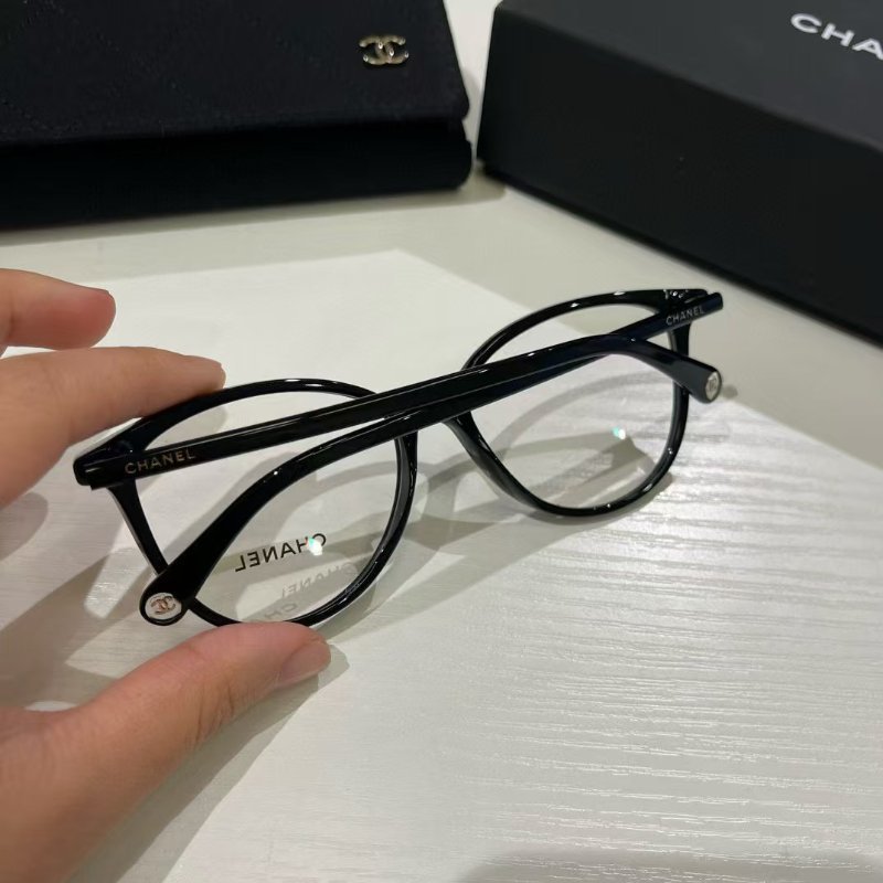 Chanel CH3446 平光眼鏡 全新全配-5
