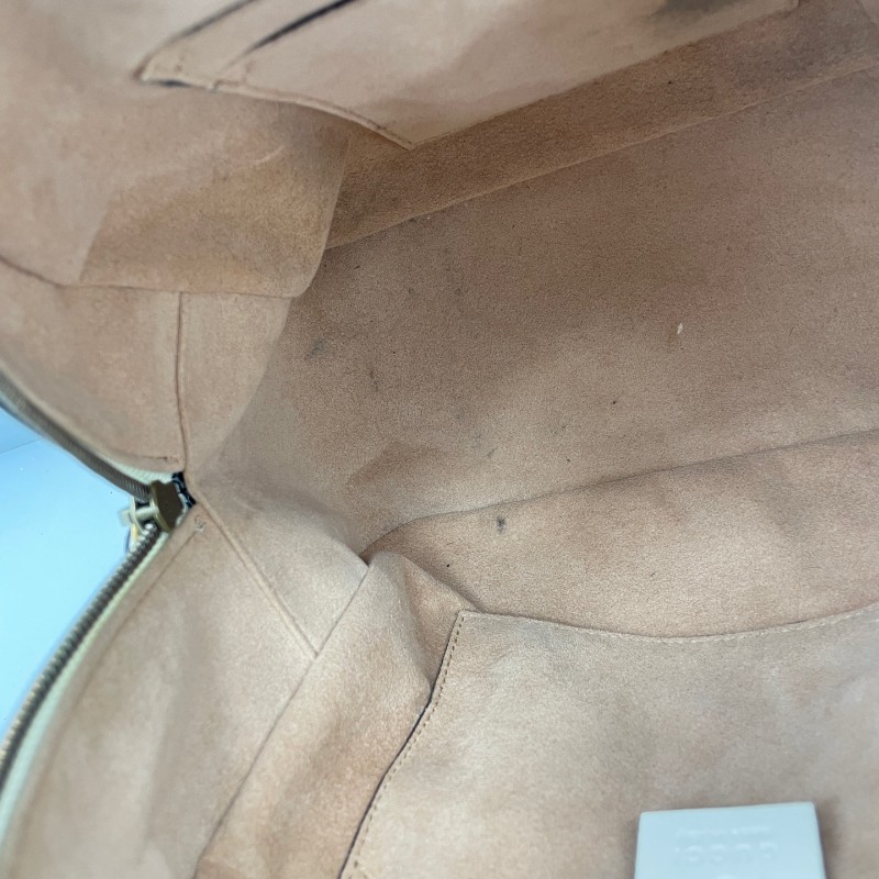 Gucci古馳馬蒙白金后背包-19