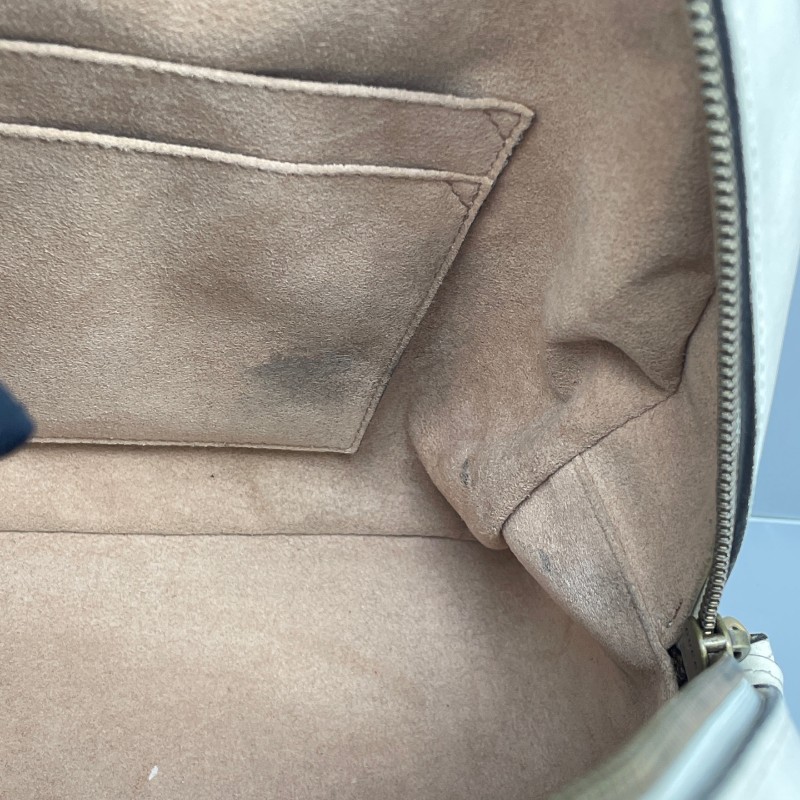 Gucci古馳馬蒙白金后背包-21