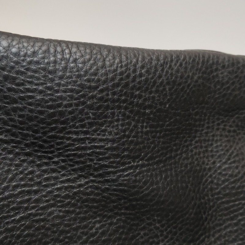 Prada 牛皮黑色金字母Logo手提包肩背包-7