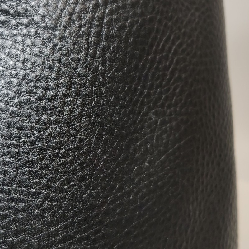 Prada 牛皮黑色金字母Logo手提包肩背包-8