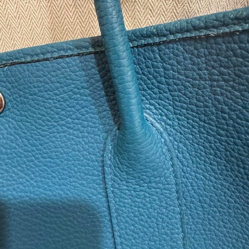 Hermes Garden Party 花園 36 孔雀藍 💙 LV的價錢買愛馬仕 🔆-5