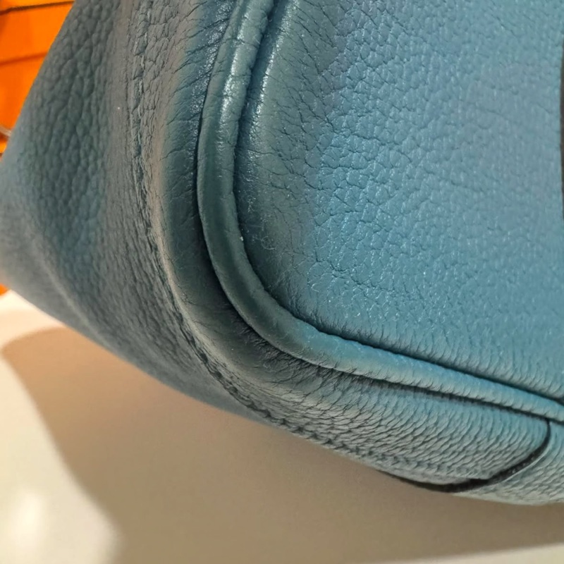 Hermes Garden Party 花園 36 孔雀藍 💙 LV的價錢買愛馬仕 🔆-7