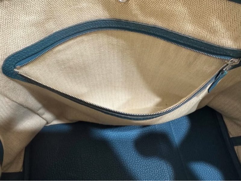 Hermes Garden Party 花園 36 孔雀藍 💙 LV的價錢買愛馬仕 🔆-20