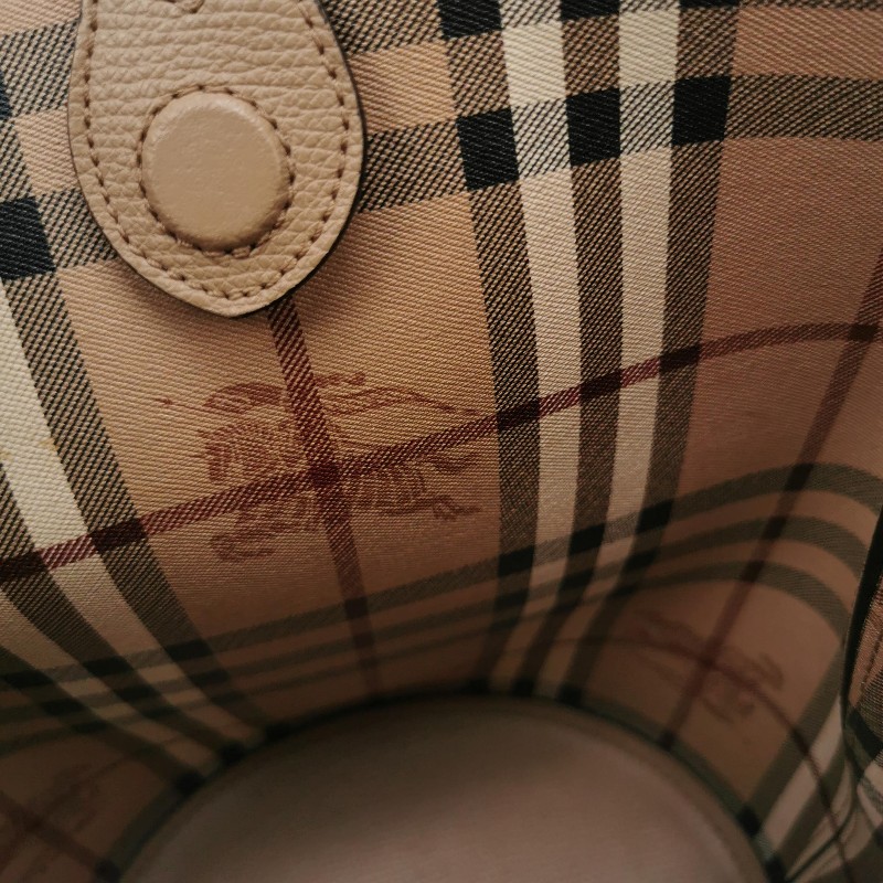 Burberry Lorne牛皮純色壓印字母logo斜挎包單肩包-7