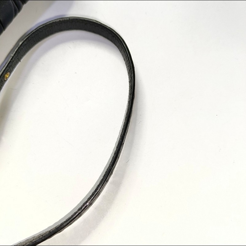 Miu Miu 黑色牛皮绗縫單肩包金色五金可拆卸肩帶-12