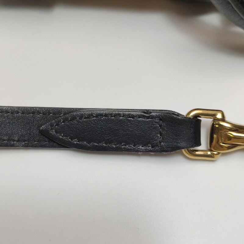 Burberry 牛皮尼龍布拼色格紋拉鍊 手提包肩背包-22