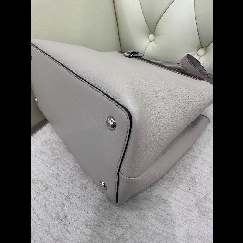 Fendi 大象灰牛皮手提包 經典款 肩背包-12