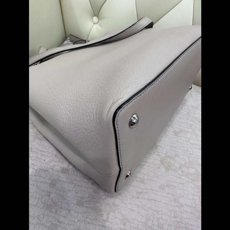 Fendi 大象灰牛皮手提包 經典款 肩背包-13