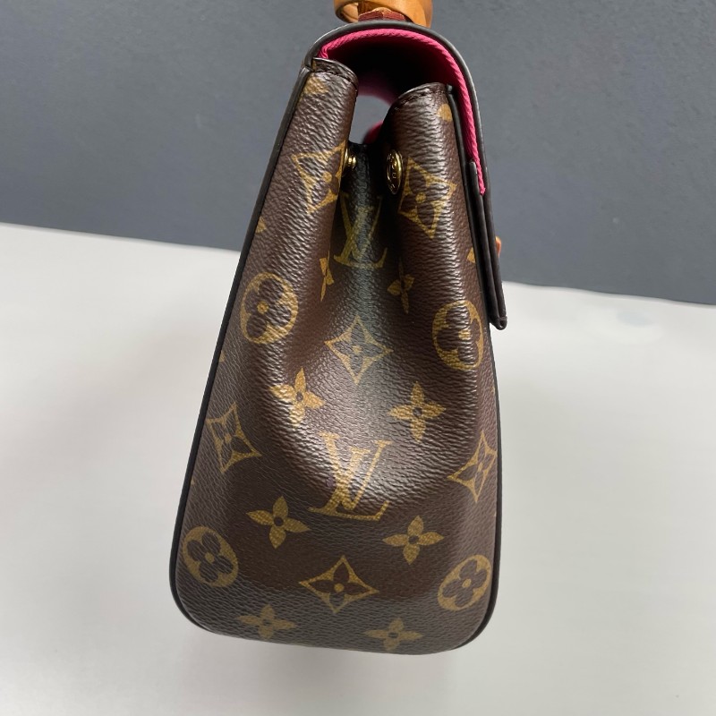 LV路易威登 老花克魯尼Cluny BB手提包肩背包-5