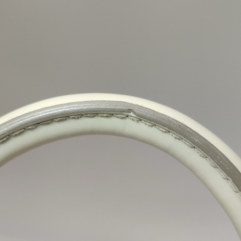 Louis Vuitton (LV)Bowlling牛皮白色金屬鎖扣保齡球包手提包-23