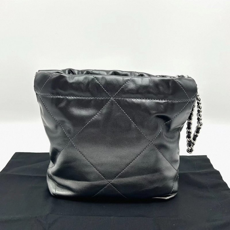 CHANEL漸變色22bagmini垃圾袋肩背斜背包 17*19*6 98新配件盒子塵袋-3