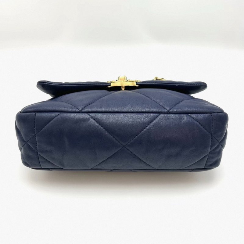 CHANEL 19bag小號手提肩背斜背包 25*15*7 98新配件塵袋-3