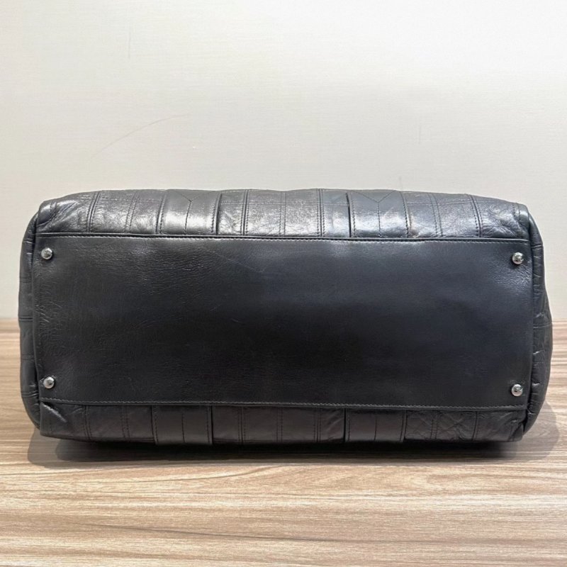 CHANEL 黑色肩背托特包 40*26*20 98新配件塵袋-3