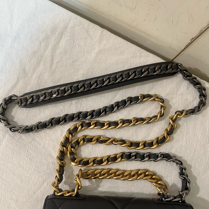 ෆ Chanel 19 woc 灰色-6